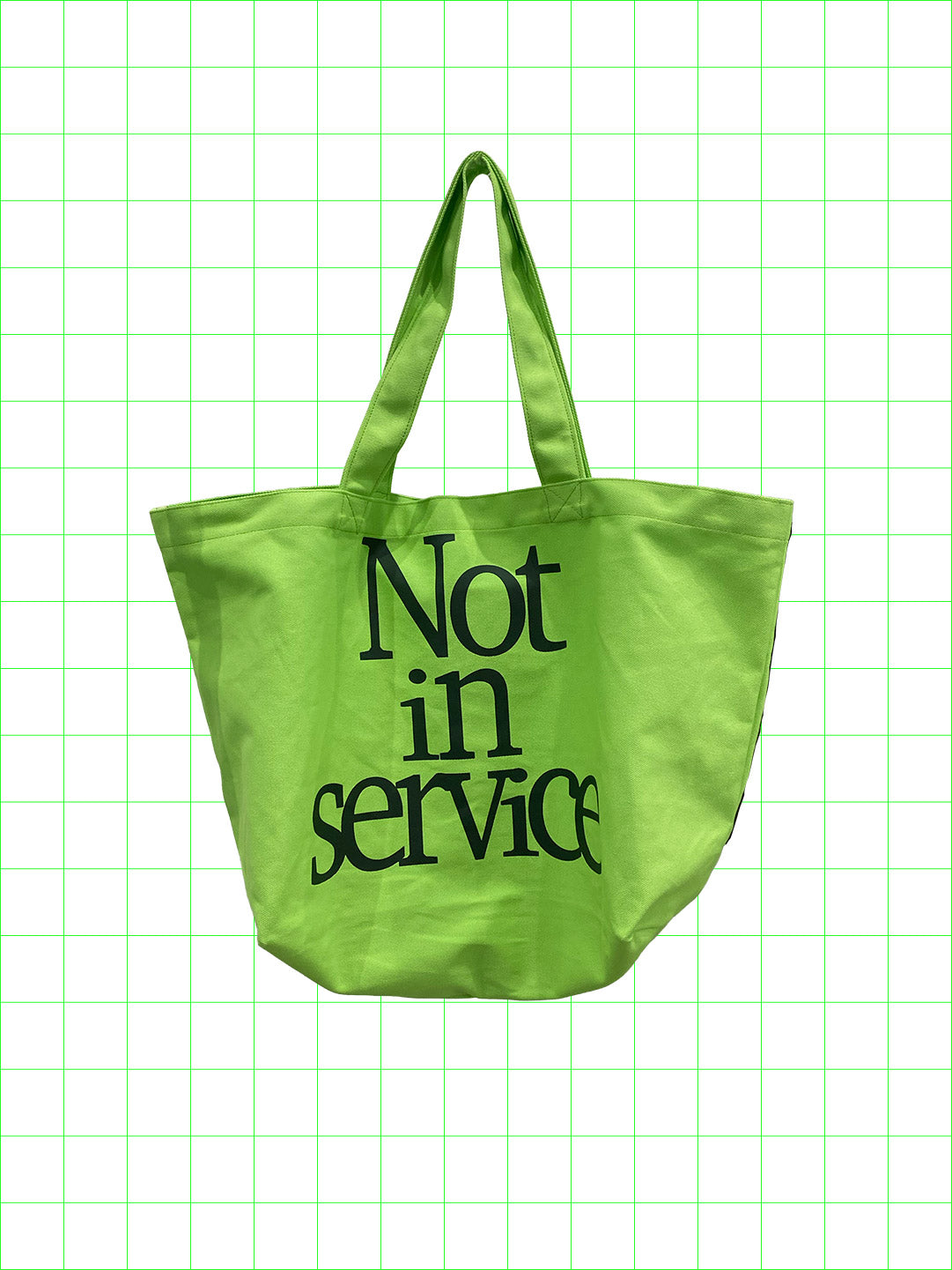 tote bag -green-