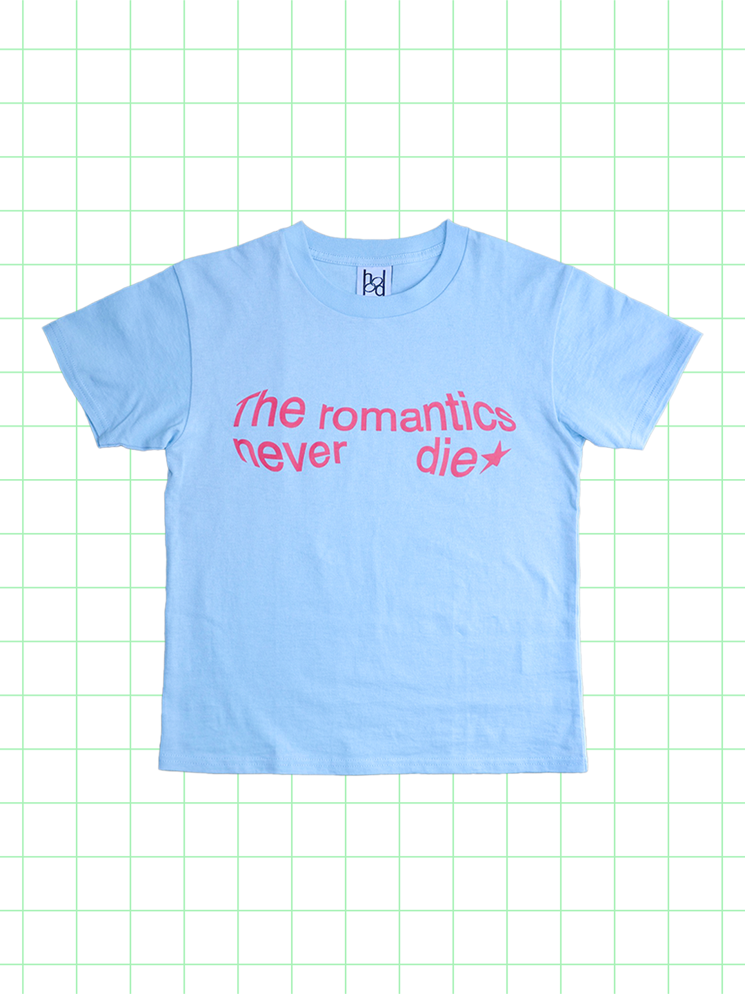 romantic tee (blue)