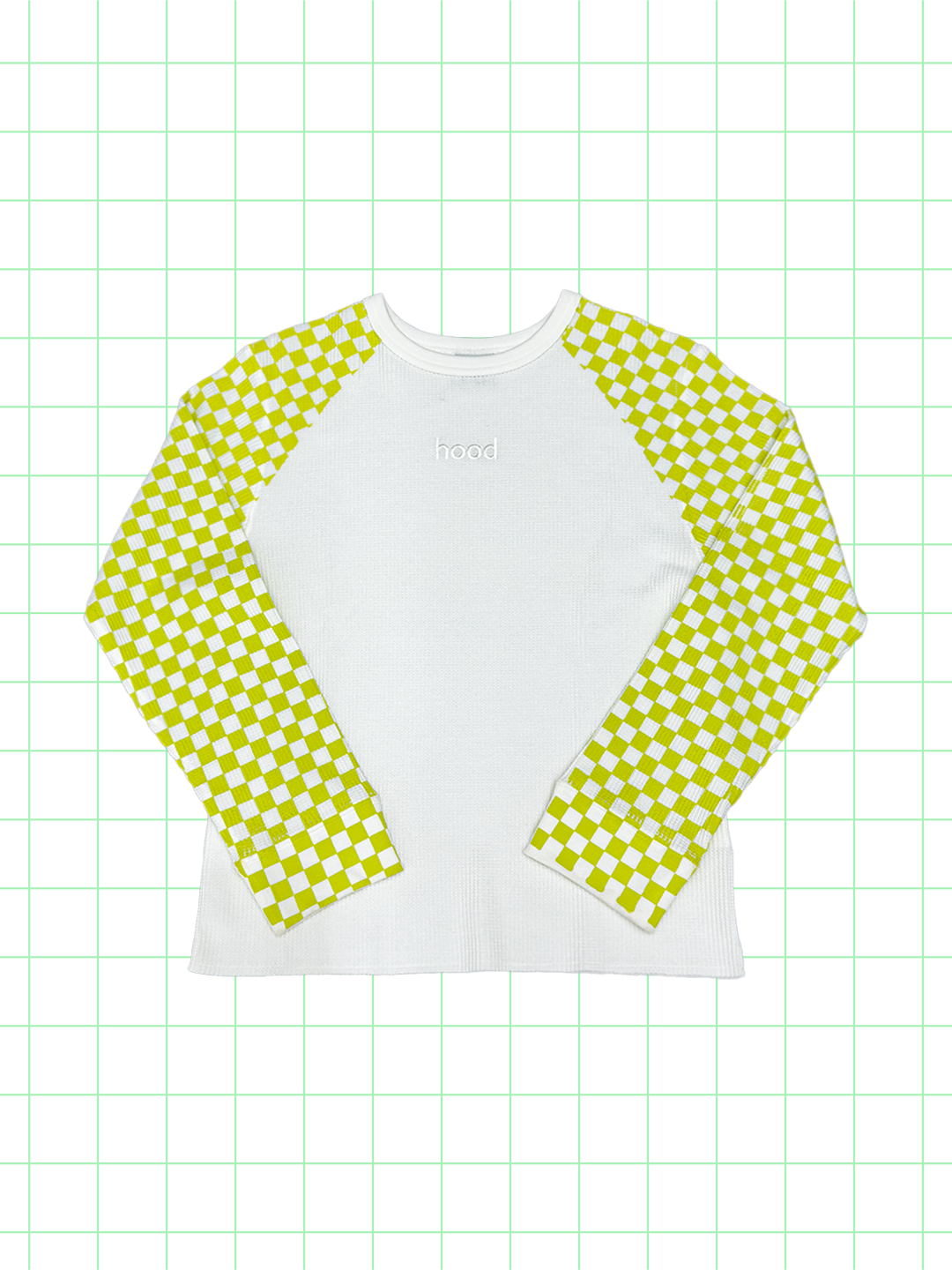 checker thermal(lime green)