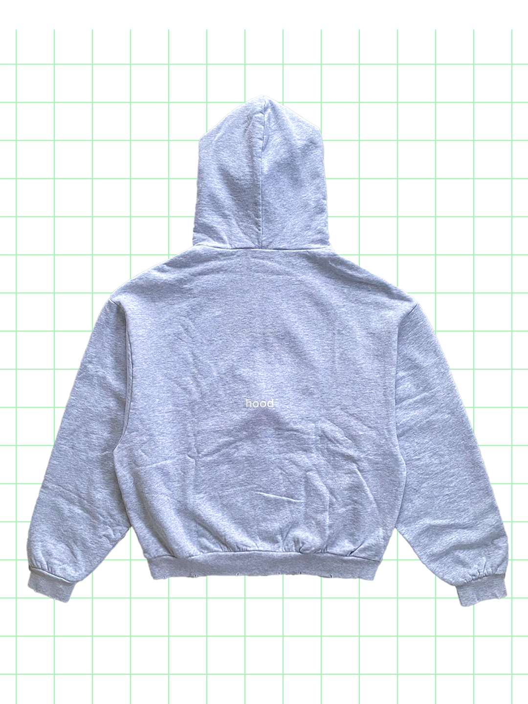 hood hoodie(gray)