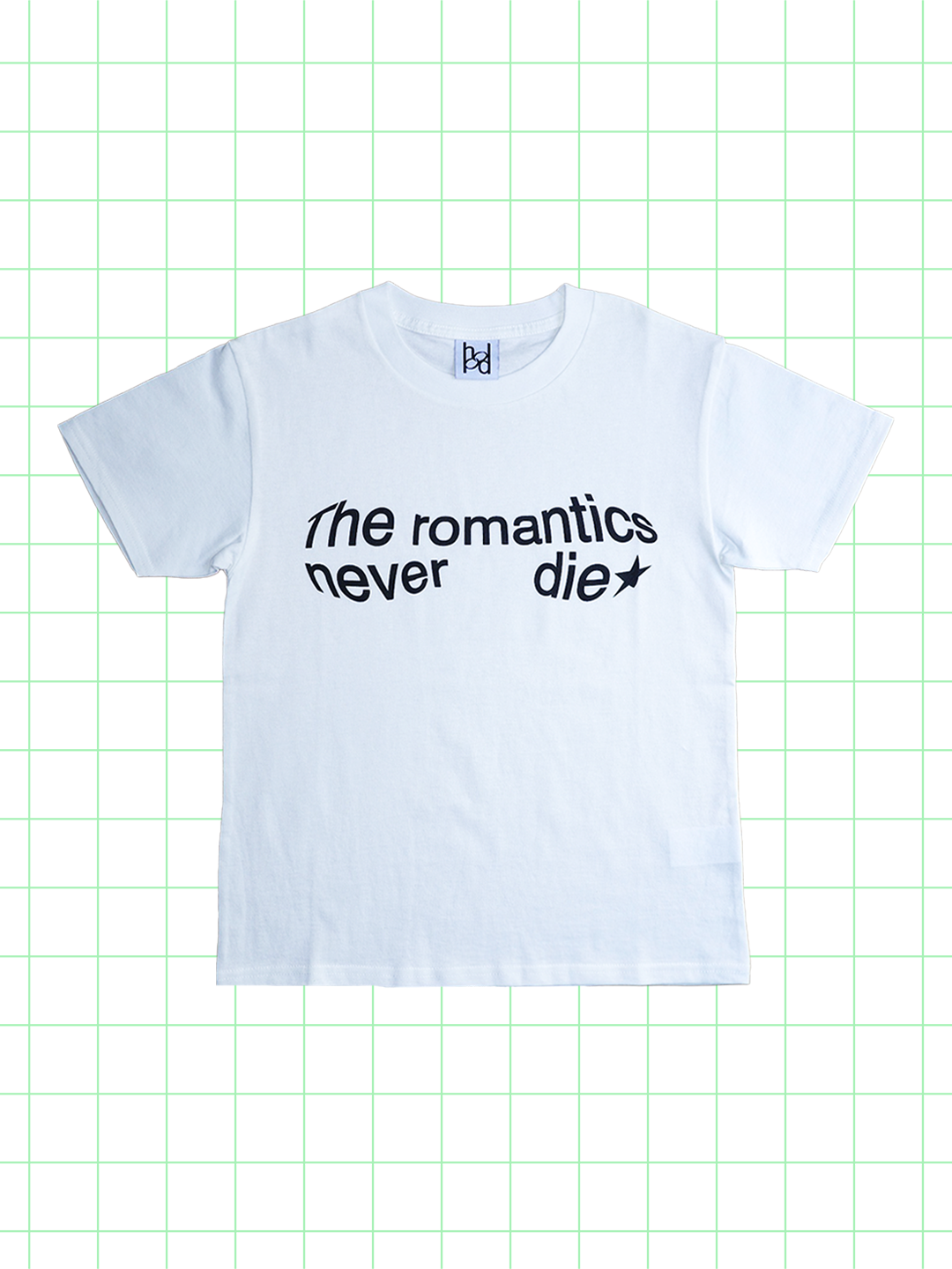 romantic tee (white)