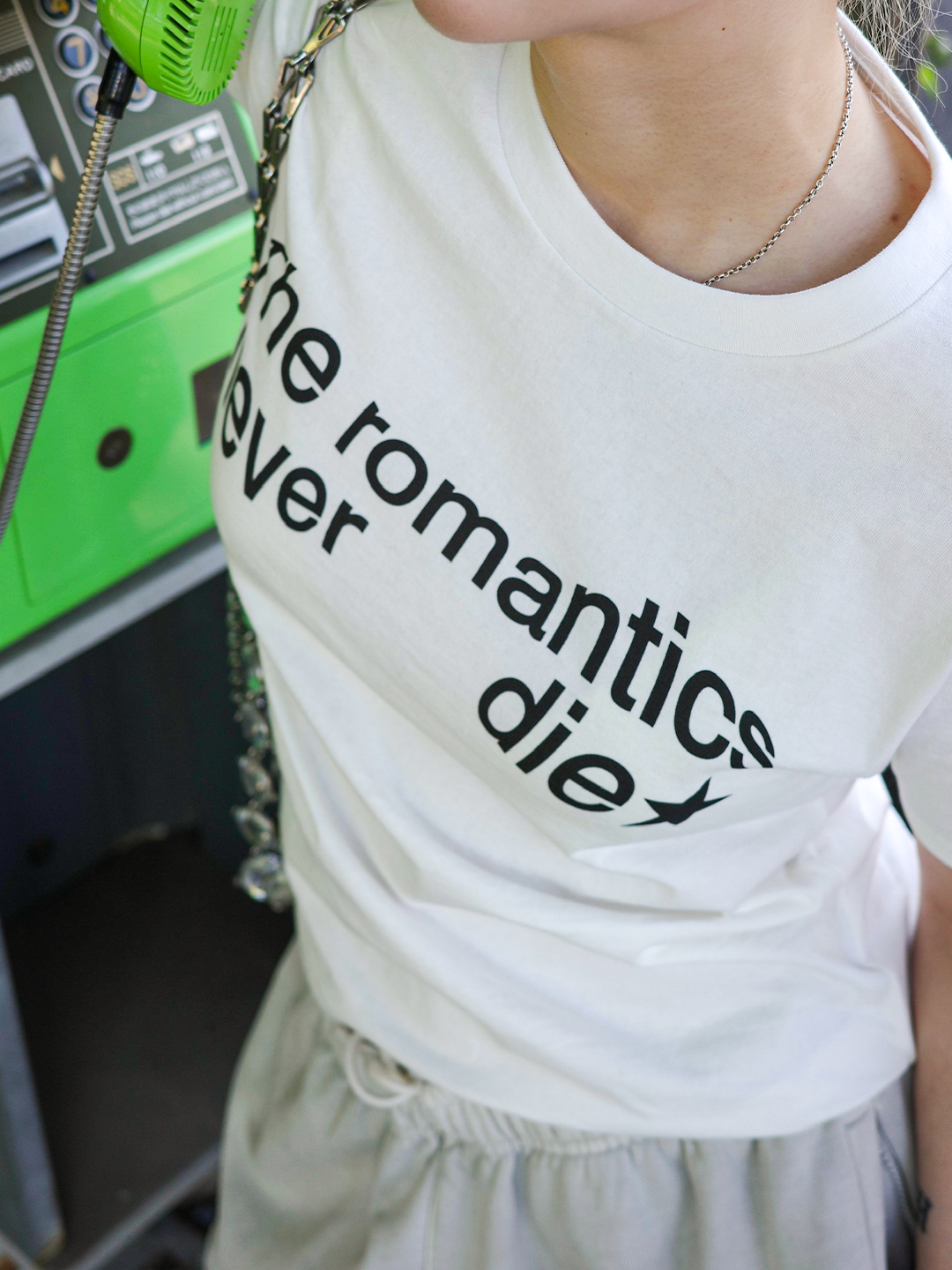 romantic tee (white)