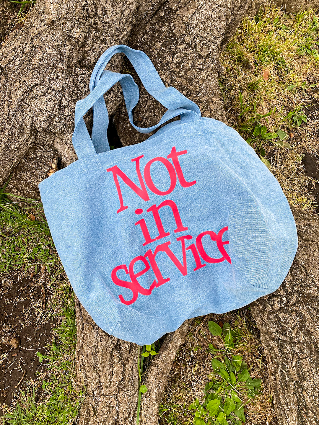 tote bag -denim-