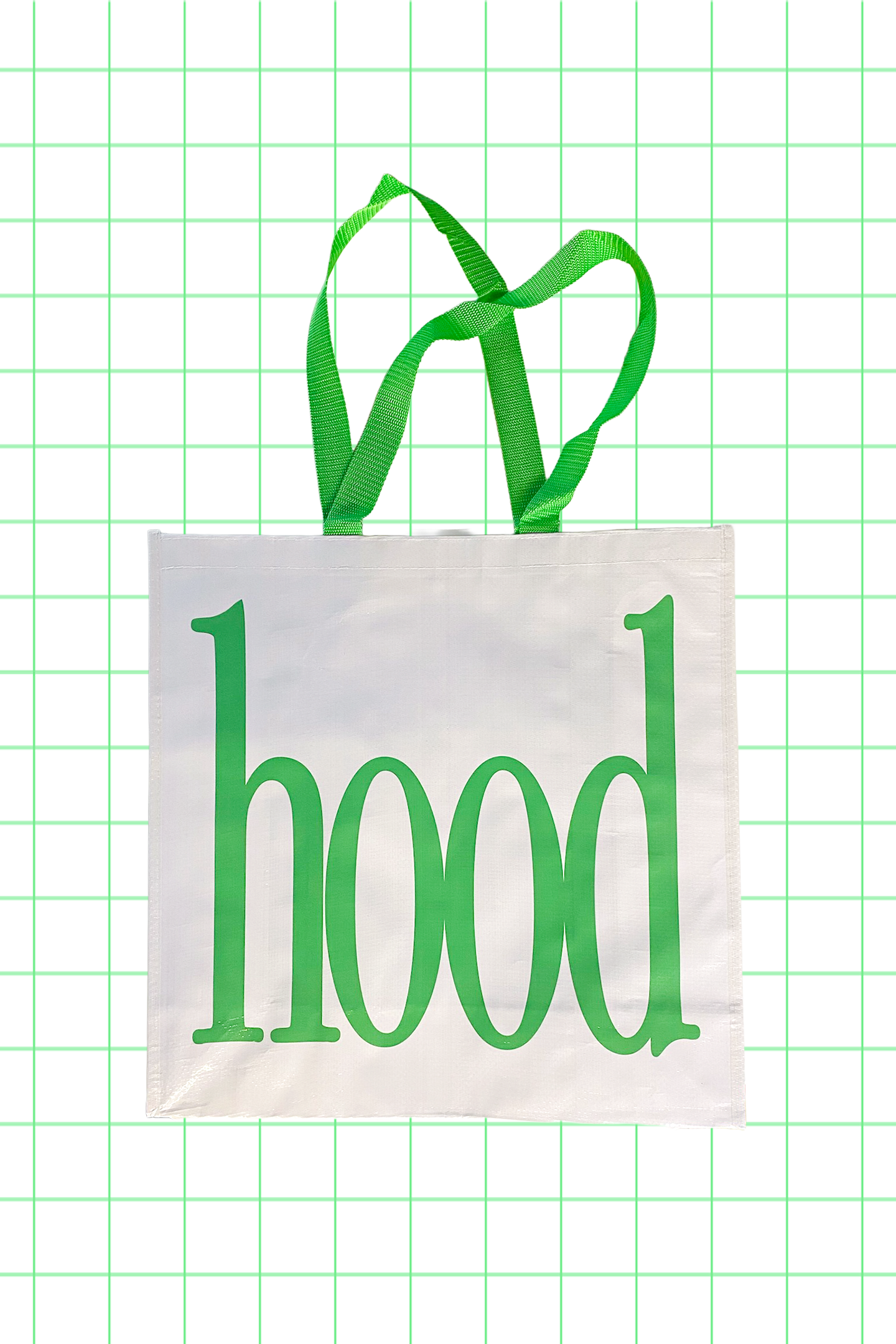 hood PP bag(green)