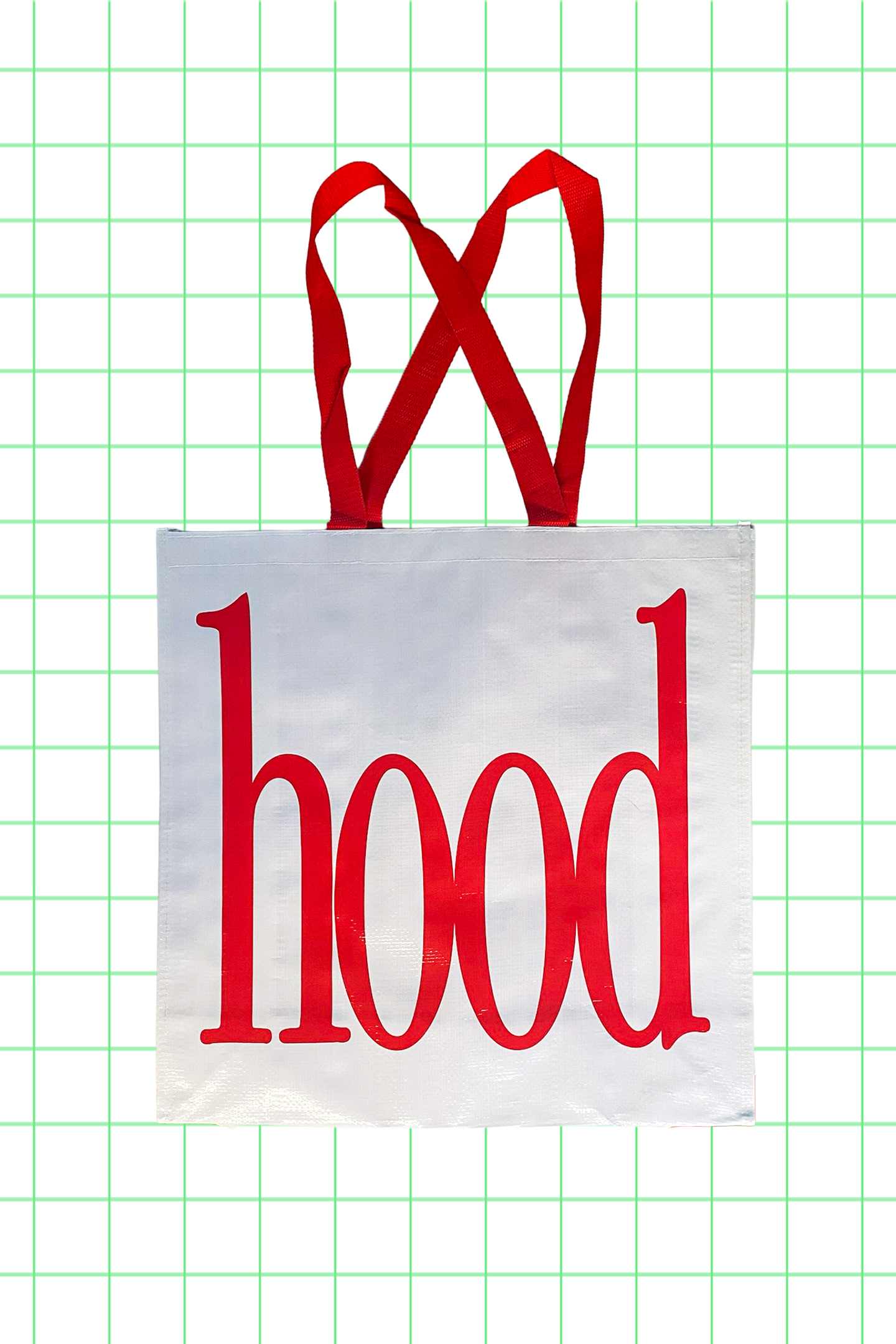 hood PP bag(red)