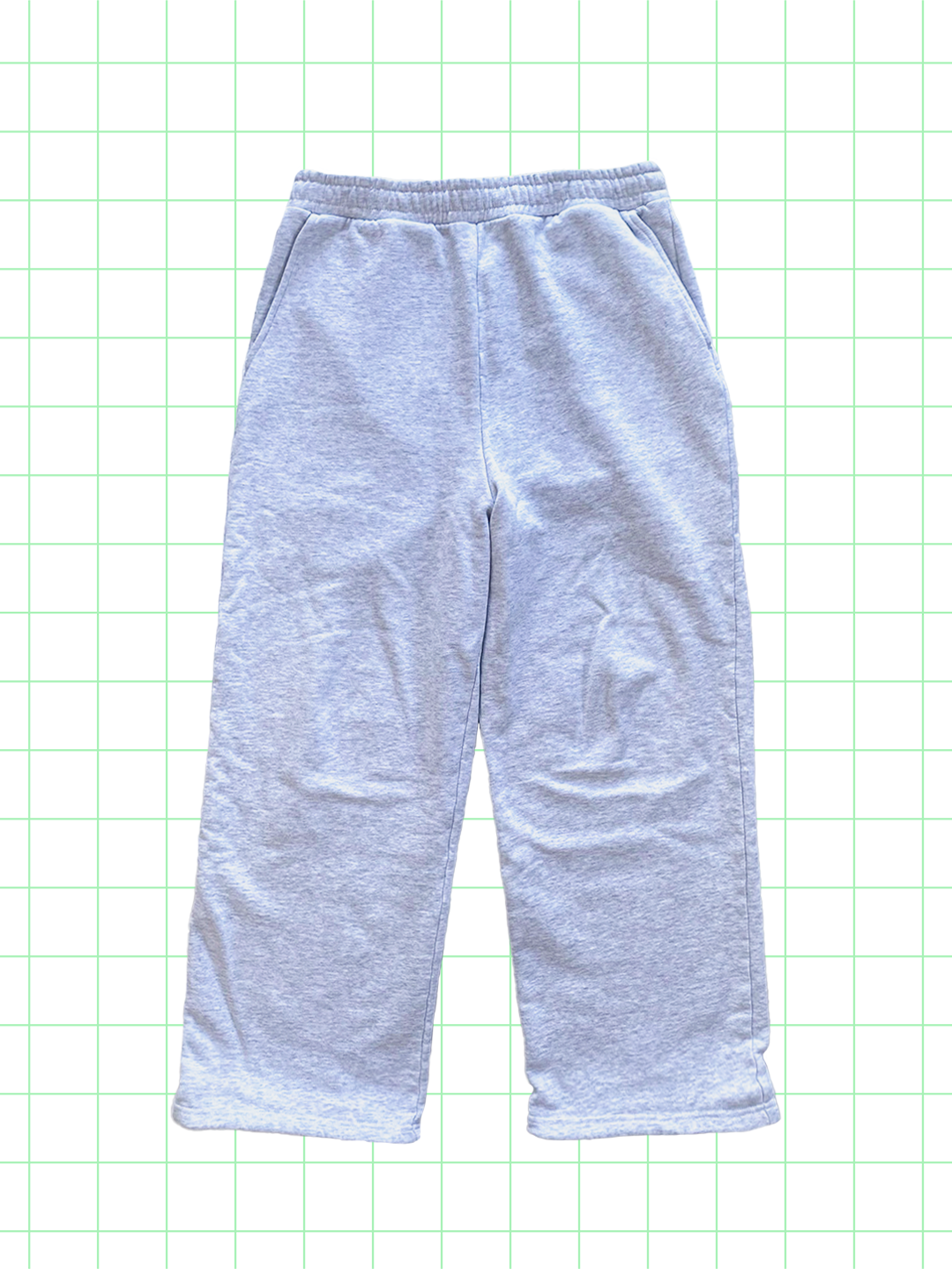 hood sweat pants(gray)