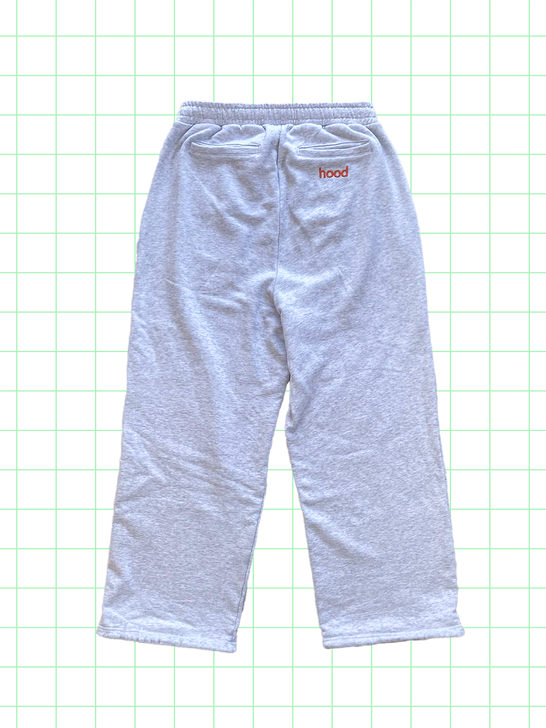 hood sweat pants(gray)