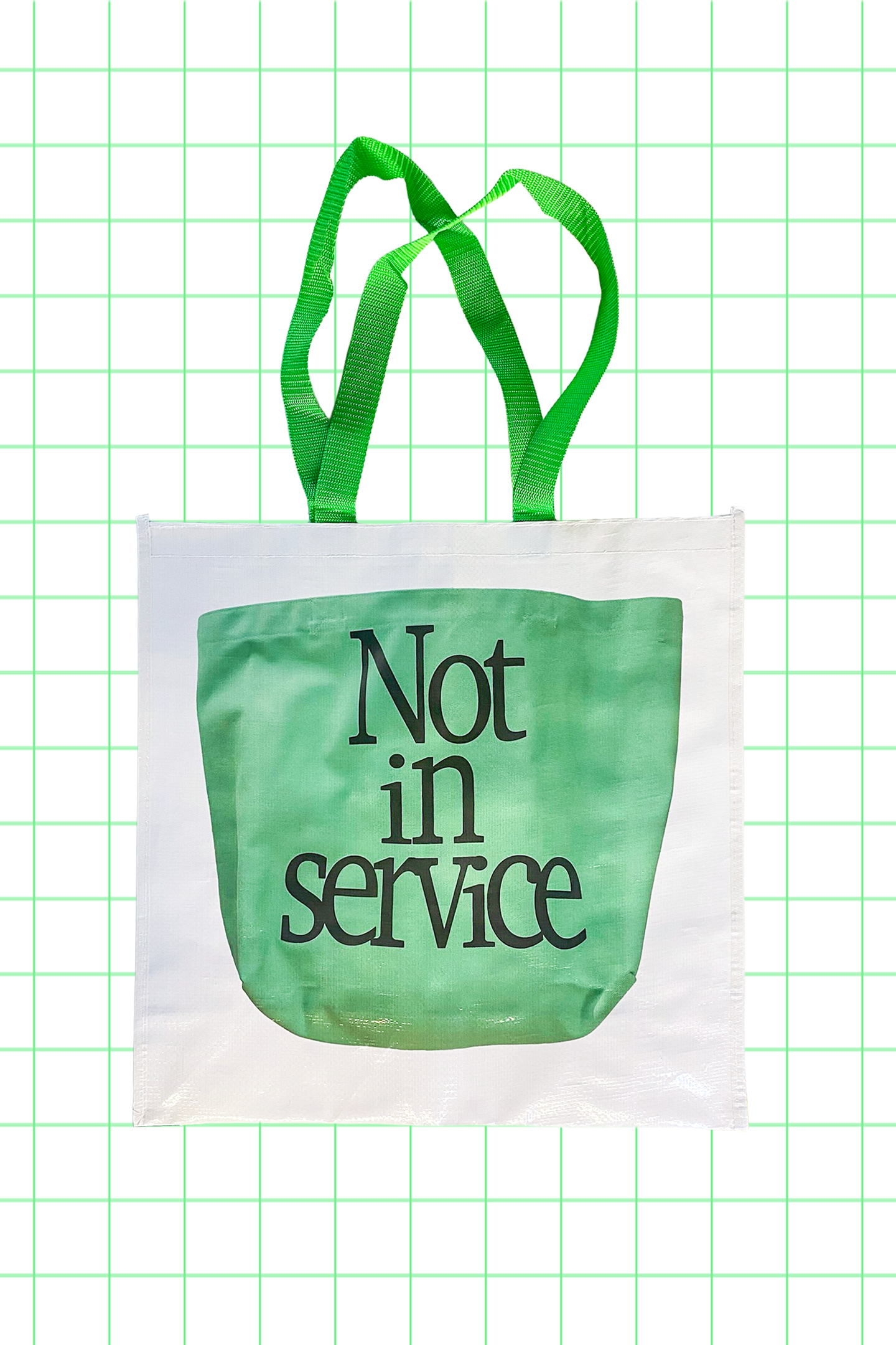 hood PP bag(green)