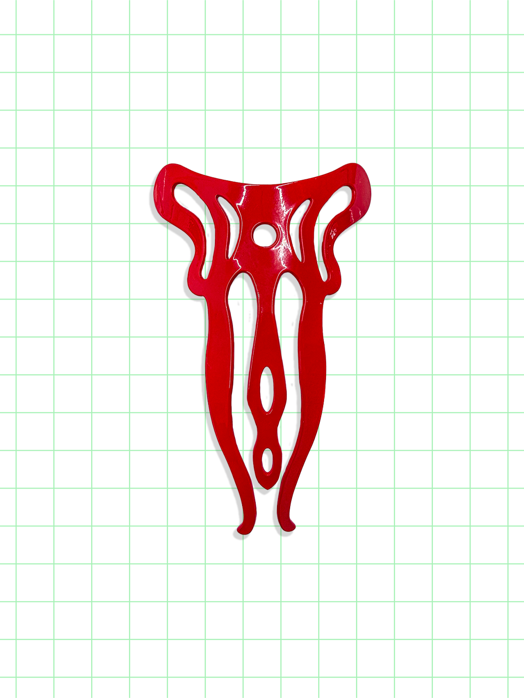 hair fork @Lucy(red)