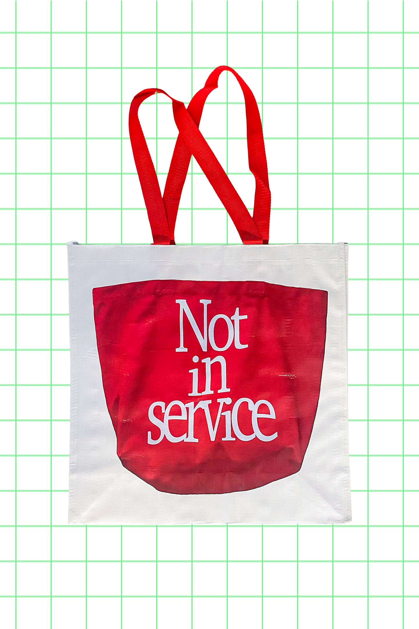 hood PP bag(red)