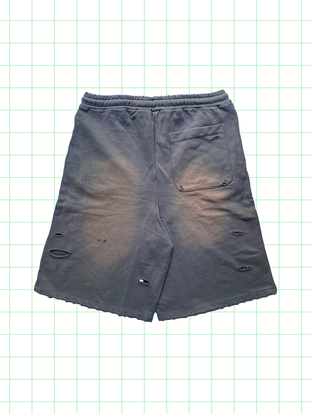 overdye sweat shorts