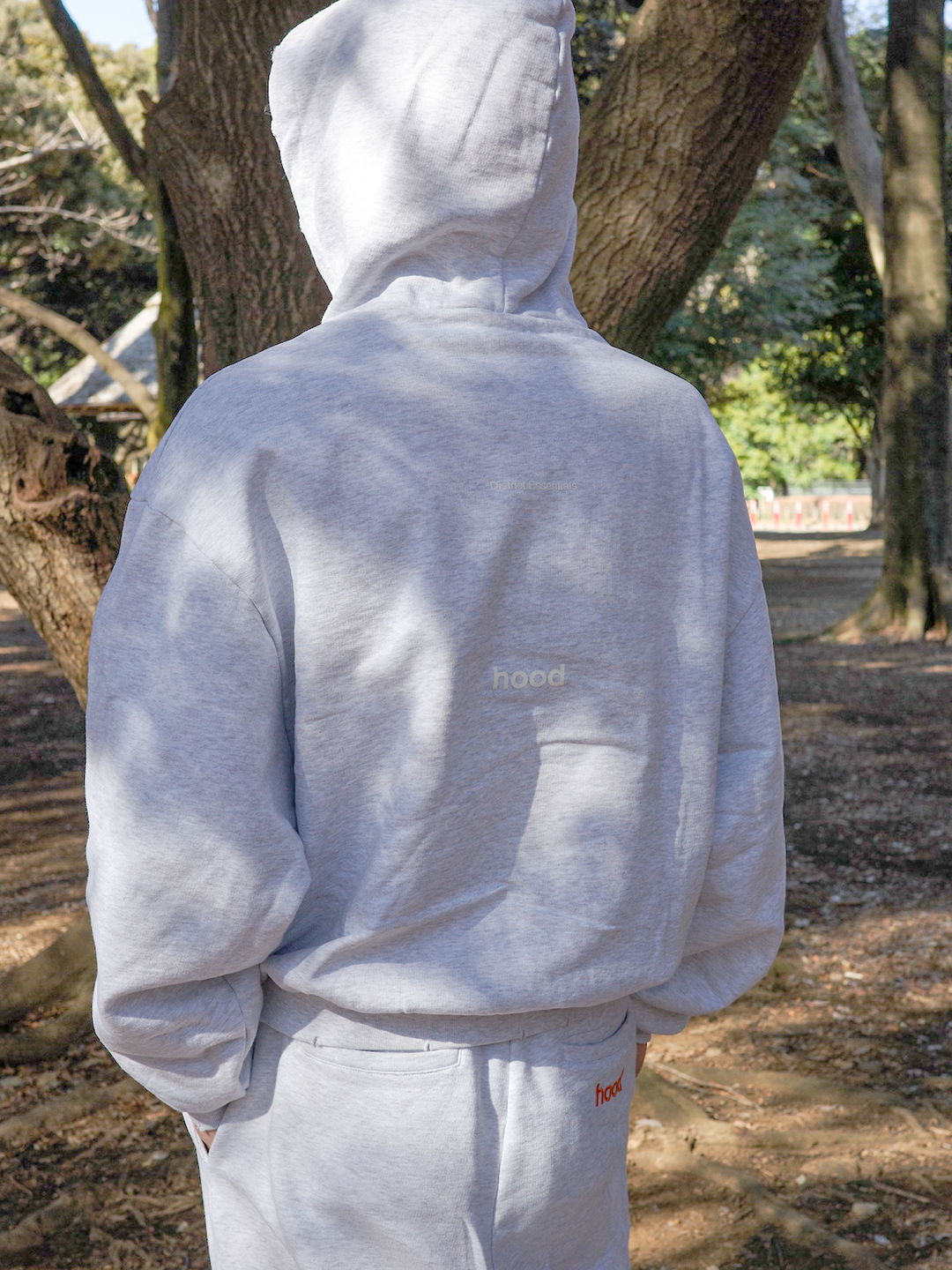 hood hoodie(gray)