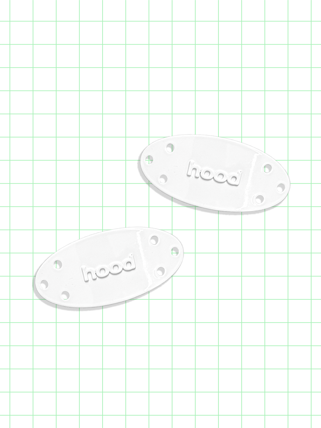 mood barrette @Sophie(white)