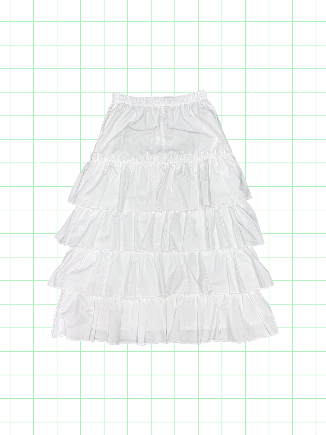 dolly skirt(white)