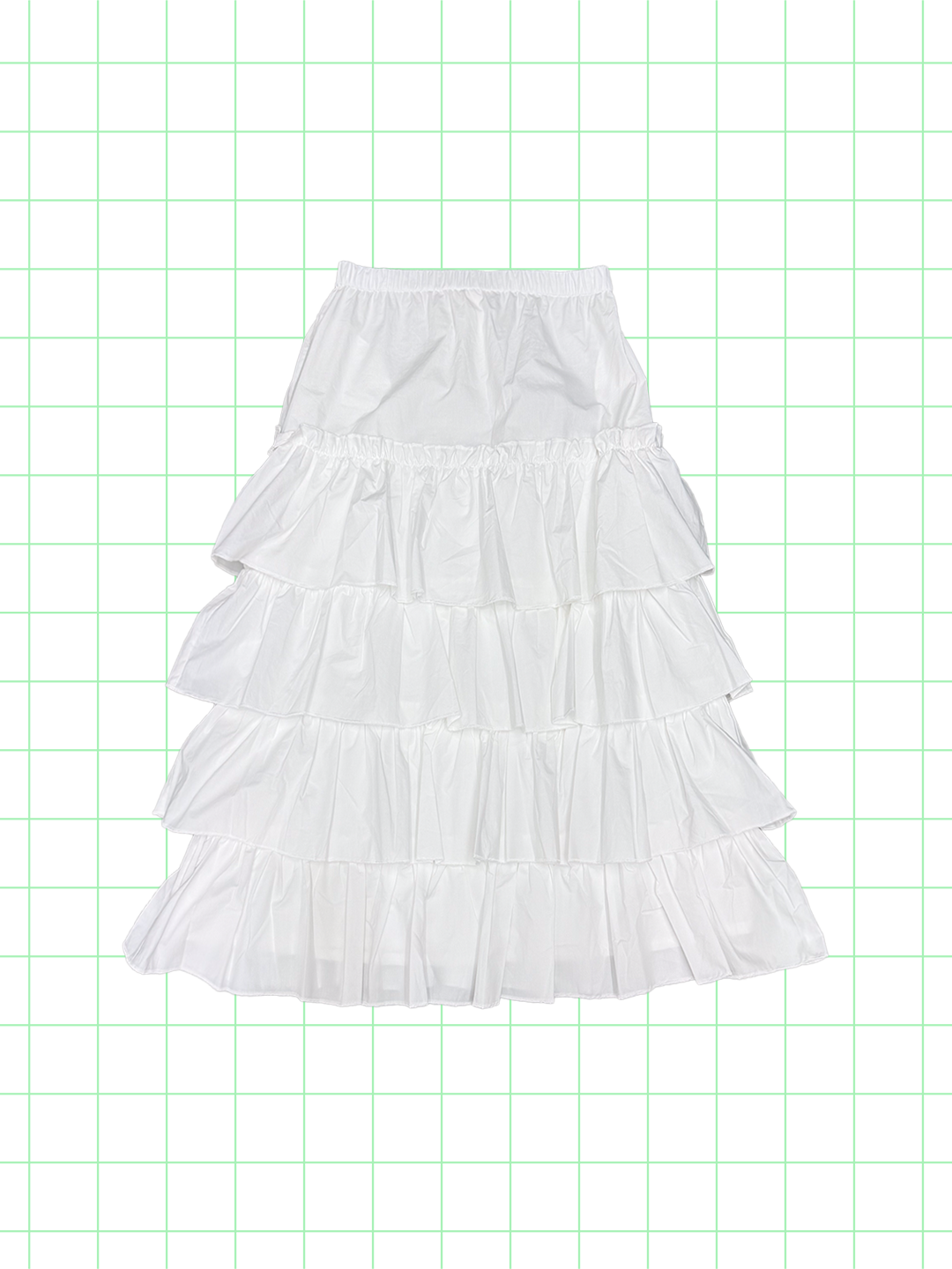 dolly skirt(white)