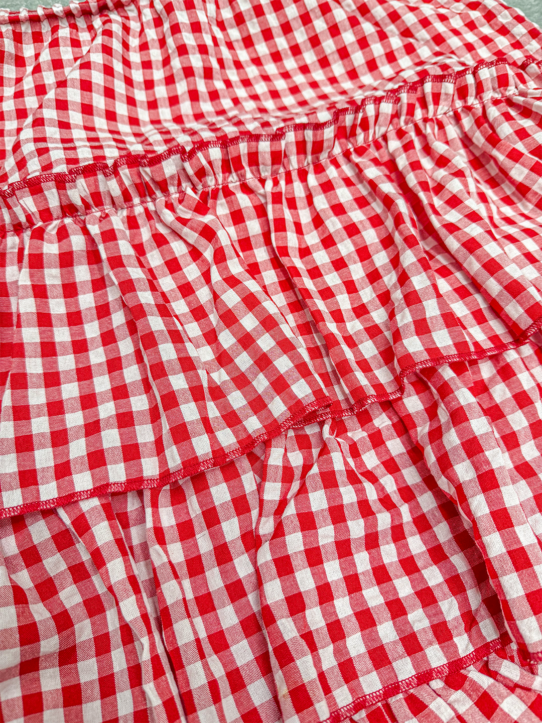 dolly skirt(gingham checkz)