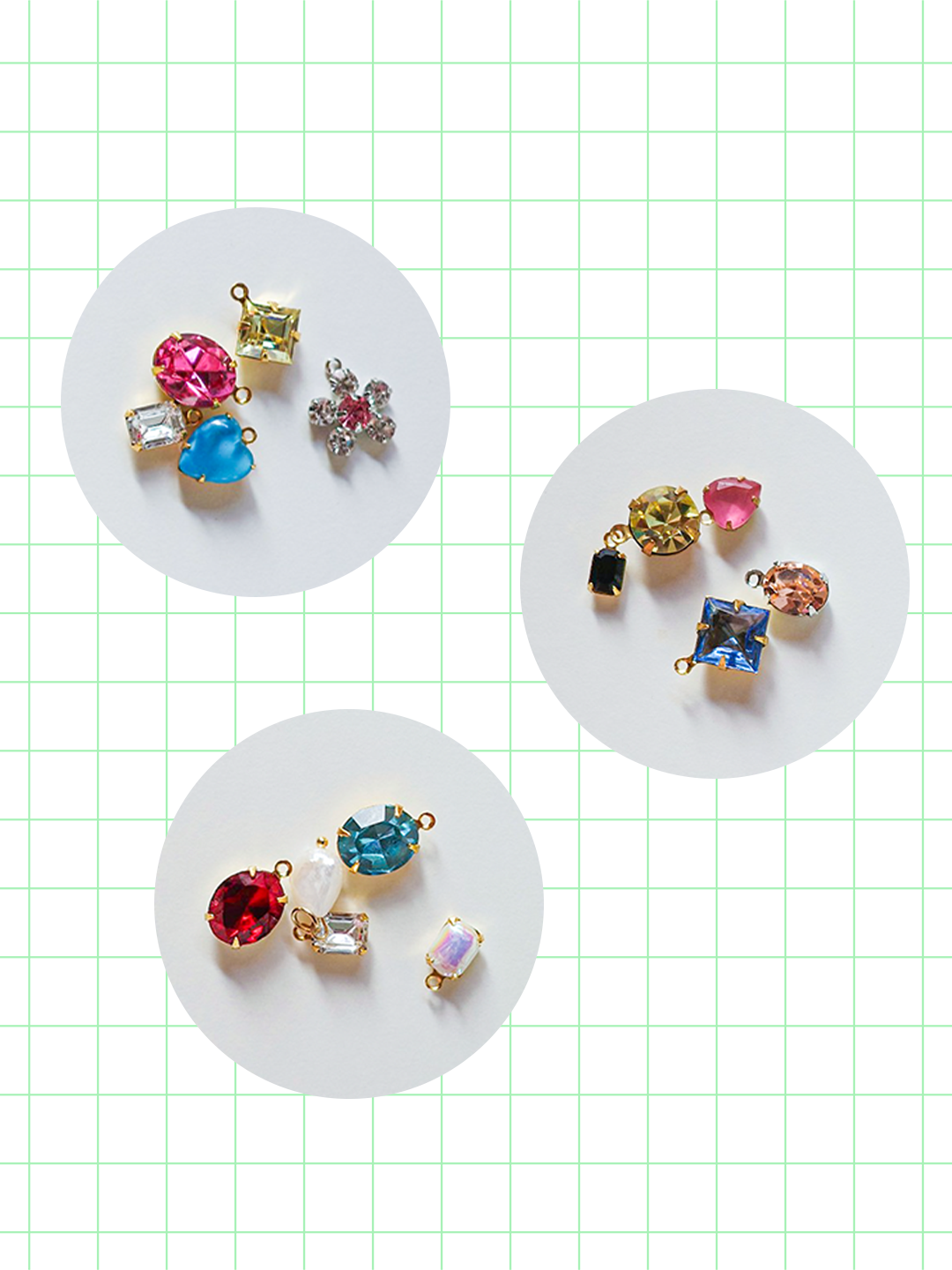 assorted beads set(5pcs)