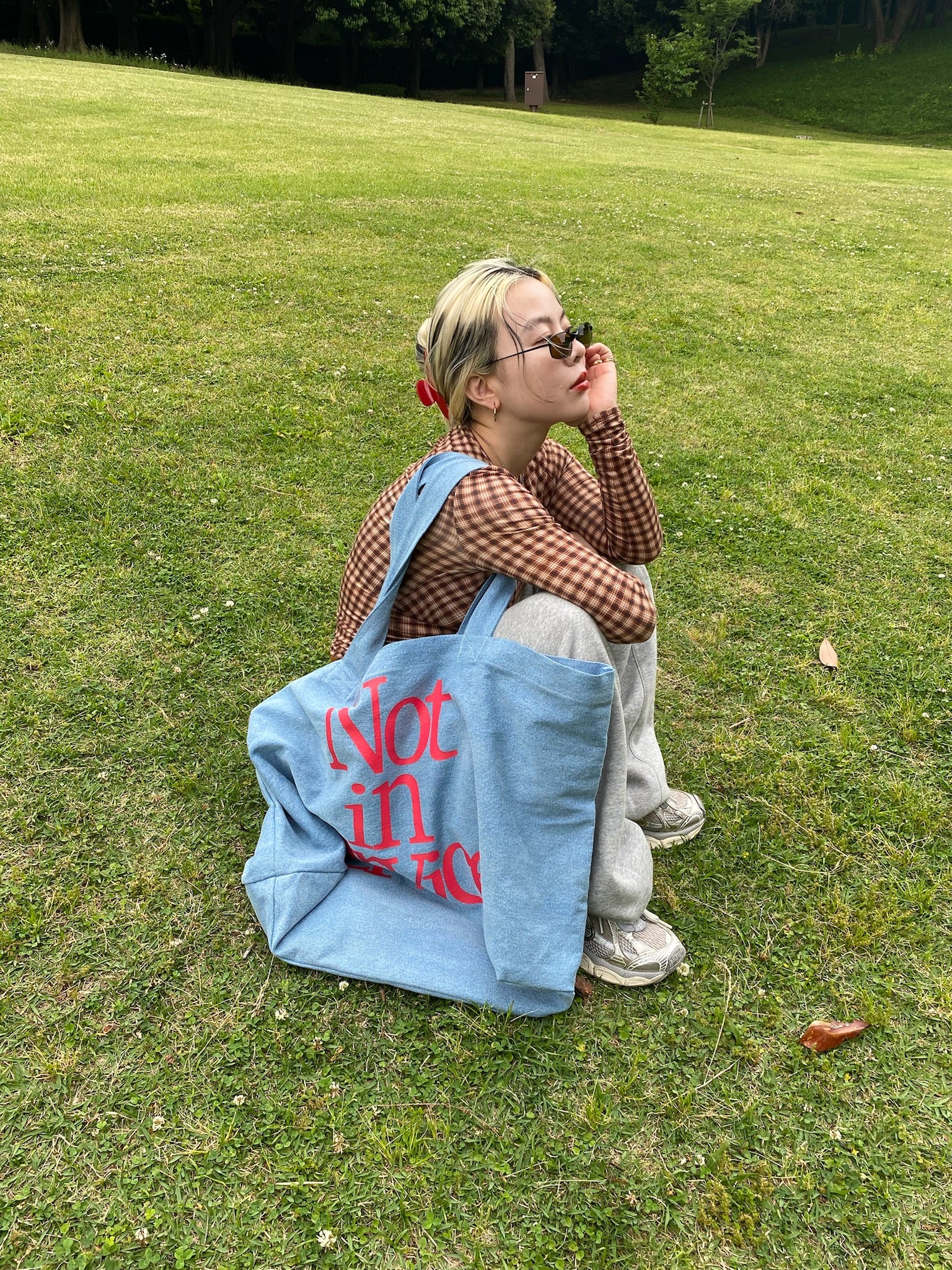 tote bag -denim-