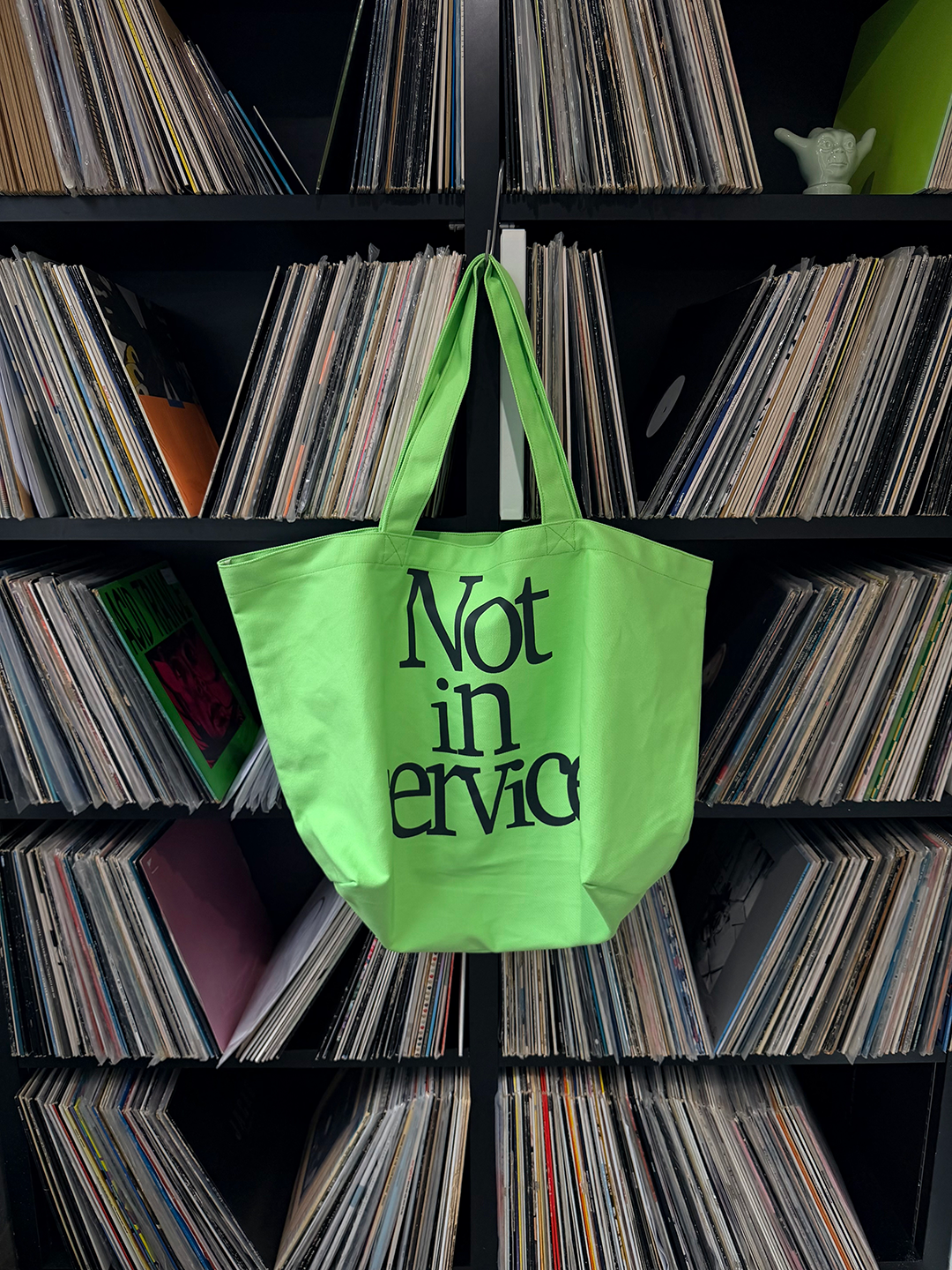 tote bag -green-