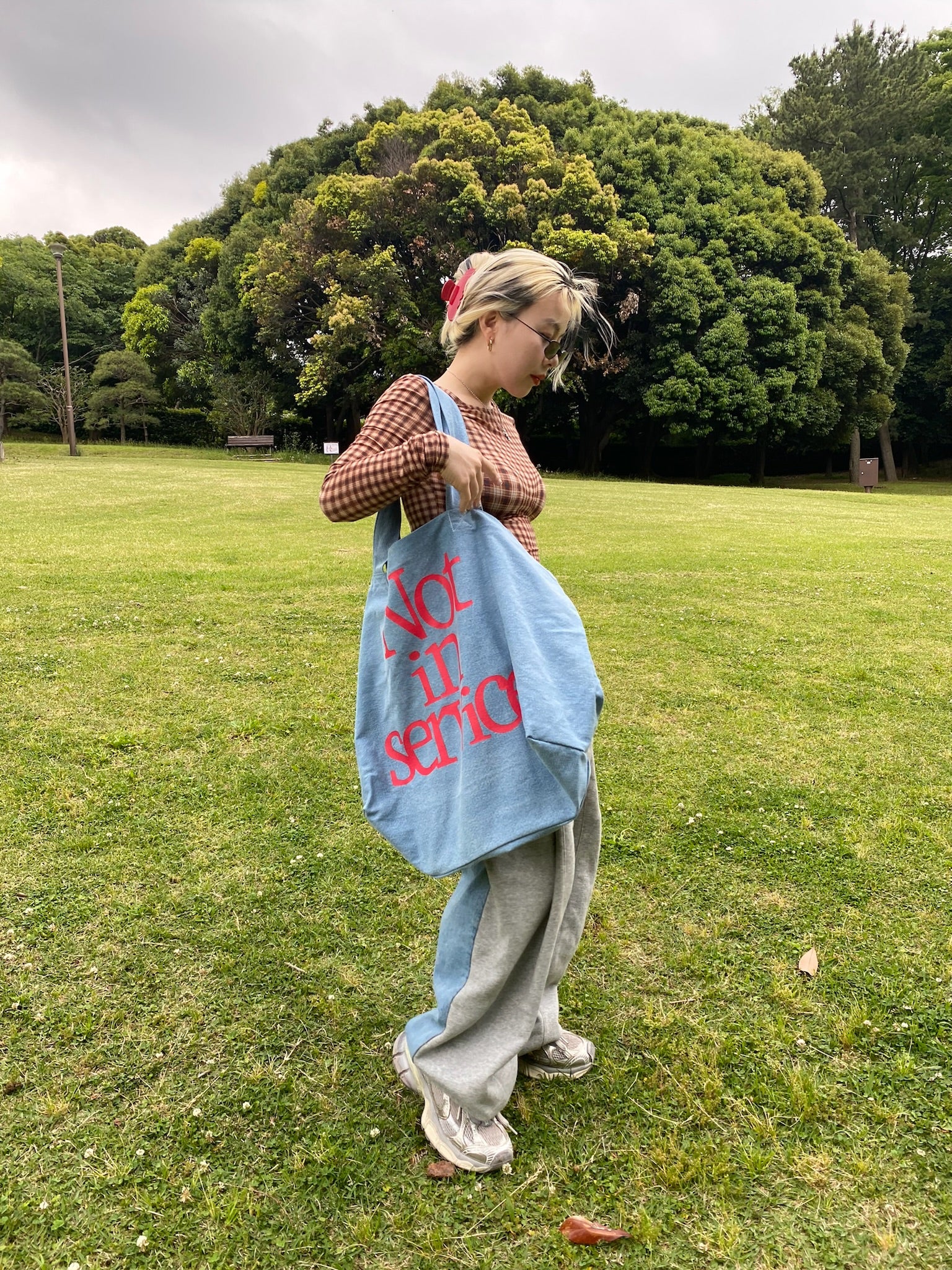 tote bag -denim-