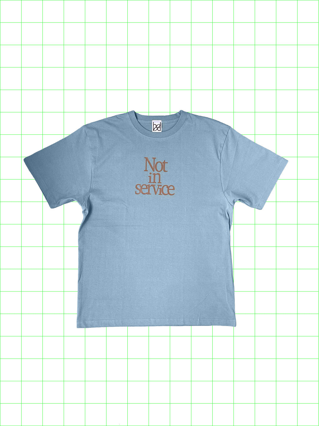 Not in service T-blue-