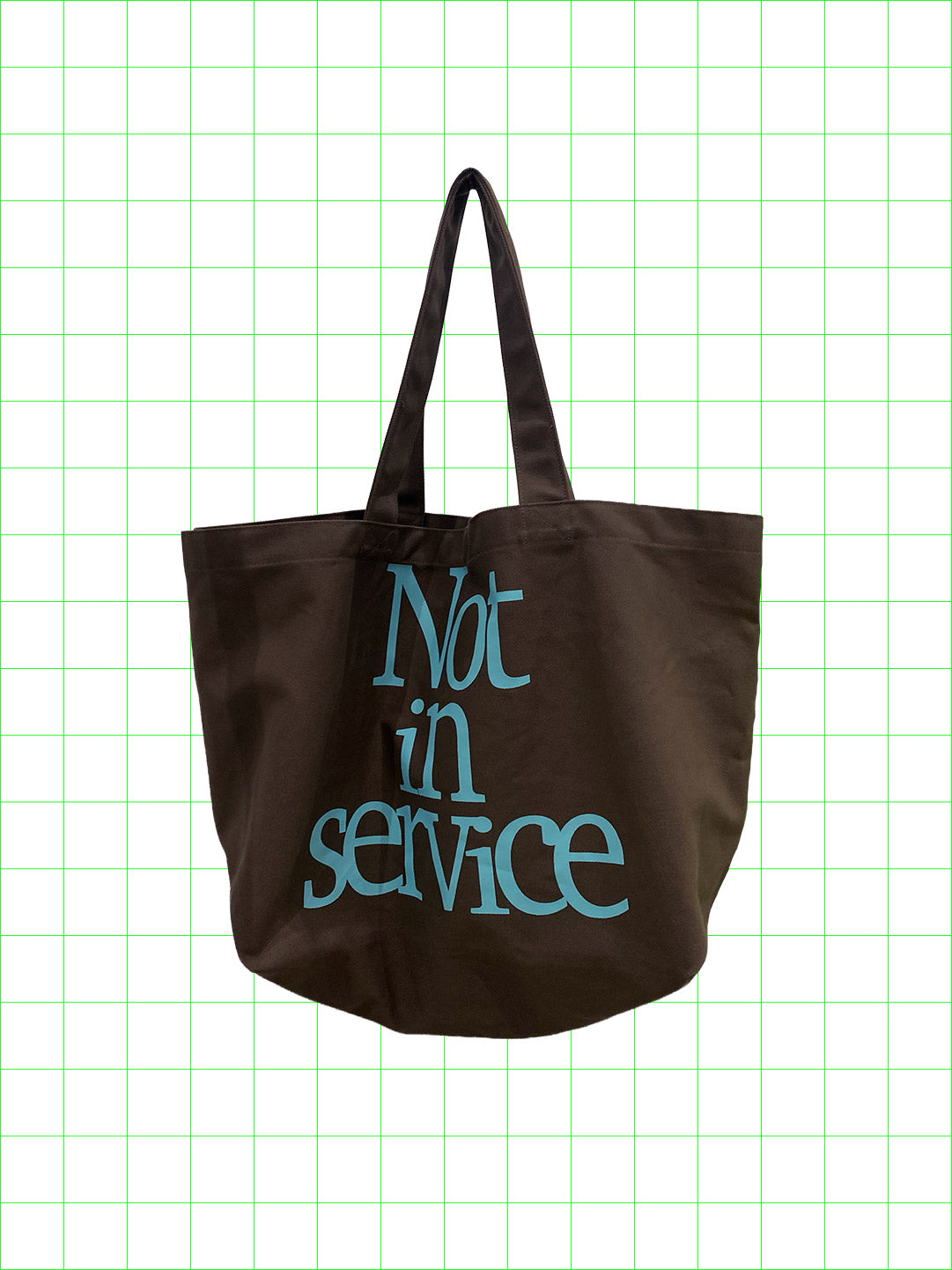 tote bag -brown-